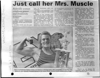 Just call her Mrs. Muscle