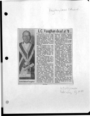 L.C. Vaughan dead at 78