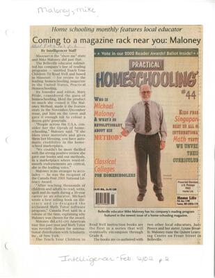 Coming to a magazine rack near you: Maloney