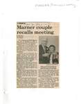 Marner couple recalls meeting