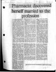 Pharmacist discovered herself married to the profession