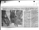Artist weaves religion into fabric of her art