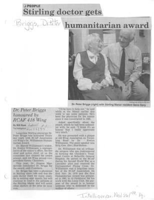 Stirling doctor gets humanitarian award