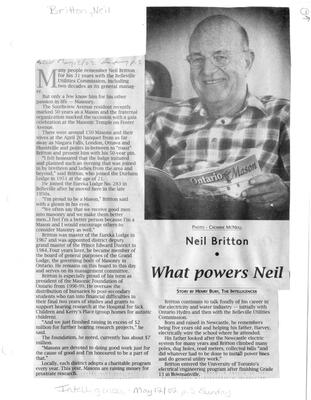 What powers Neil