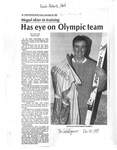 Mogul skier in training-Has eye on Olympic team