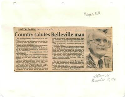 Country salutes Belleville man