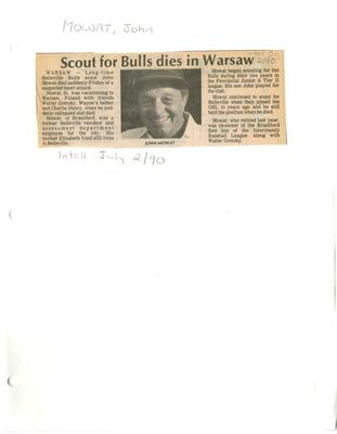 Scout for Bulls dies in Warsaw