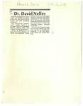 Dr. David Nelles