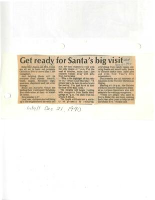 Get ready for Santa's big visit