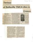 Saviour of Belleville YMCA dies in Greece