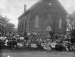 Zimmerman Methodist Church and congregation,  1891