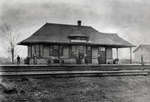 Grand Trunk Railway Burlington Junction station at Freeman, ca 1910