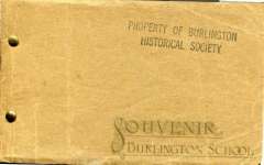 "Souvenir: Burlington School" booklet,1912