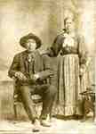 David Jack, head of the Seneca and Cayuga berry pickers on Fishers Farm, Guelph Line, with his wife Maggie Jack.
