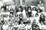Glenwood School Grades 2 and 3 class (Mrs. Gladys Cardwell), October 1949