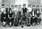 Glenwood School Staff, October 1955