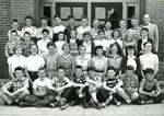 East End (after 1958, Lakeshore) School grade 7 class (Mr Edward Scott), October 1955