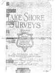 "Lake Shore Surveys" brochure, front cover, ca 1912
