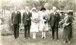 Wedding of Jean Gallagher and Gilbert Stevens, 1926