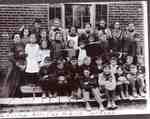 S. S. # 3 Nelson, Appleby School, Teacher R. J.McLaren and students, 1913 - 1914