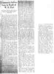 "Community Suffers Loss in Death of W. D. Flatt", Burlington Gazette, 1936
