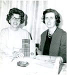 Claire Emery and Barbara Ford,  co-authors of From Pathway to Skyway. 1967