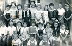 Glenwood School Kindergarten Primary (K - P) class, (Mrs Gibson), October 1949