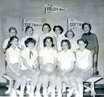 Glenwood School girls volleyball team, 1956