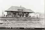Grand Trunk Railway Burlington Junction station at Freeman, ca 1910