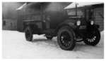 Bullock farm truck, possibly a Reo "Speed Wagon", ca 1920s