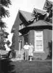 Herberton House with owners Joseph and Mary Weber, ca 1945