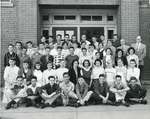 East End (after 1958, Lakeshore) School grade 8 classes, October 1956
