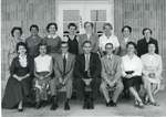 Glenwood School Staff, October 1957