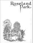 Roseland Park brochure, cover, ca 1925
