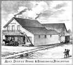 Alex Duffes' Store and Storehouse, 1877