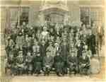 Burlington High School students and teachers, 1919