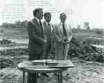 Sod-turning for the new Head Office of The Hamilton Group, 1972