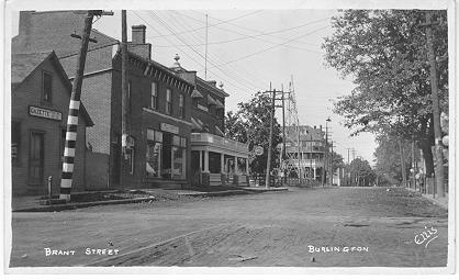 Brant Street, Burlington -- view of the Gazette printing office