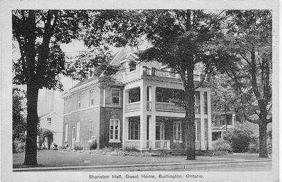 Shanston Hall, Guest Home, Burlington, Ontario -- Exterior