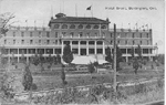 Hotel Brant, Burlington, Ont. -- Exterior; postmarked February 20, 1908