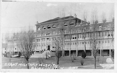 Brant Military Hospital, Burlington, Ont -- Exterior