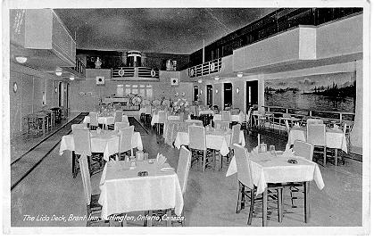 The Lido Deck, Brant Inn, Burlington, Ontario, Canada -- Interior