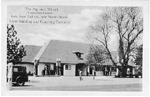 The Pig and Whistle. Lake Shore Highway, near Bronte Ontario. Main Building and Coaching Entrance; dated August 1929