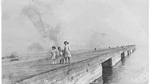 The Pier, Burlington, Ont. -- 3 children; postmarked November 5, 1906