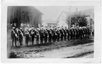 Burlington Volunteers, Ist Canadian Contingent; postmarked 1914