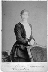 Sarah Allen, later Mrs. W. F. W. Fisher, ca 1889