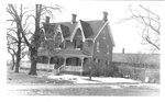 The Joseph Freeman house, north side of Plains Road west of Brant Street, ca 1950s