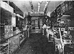 Matthew's Hardware Store interior, Brant Street, 1915
