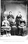 Mrs. Robert Flatt and five of her daughters