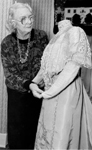 Fashion Historian Eileen Collard at Joseph Brant House Museum, 1987